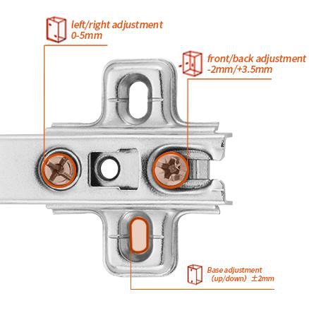 I-90 Degree Hinge Yezingubo Zokugqoka 10