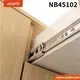 NB45102 Dreifach-Dämpfung, erhältlich in schwarzen und weißen Kugellagerschienen 1