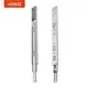 Furniture Hardware Manufacturers: Simplified & Strong 53mm Metal Telescopic Drawer Slide with Heavy Duty Ball Bearings 1