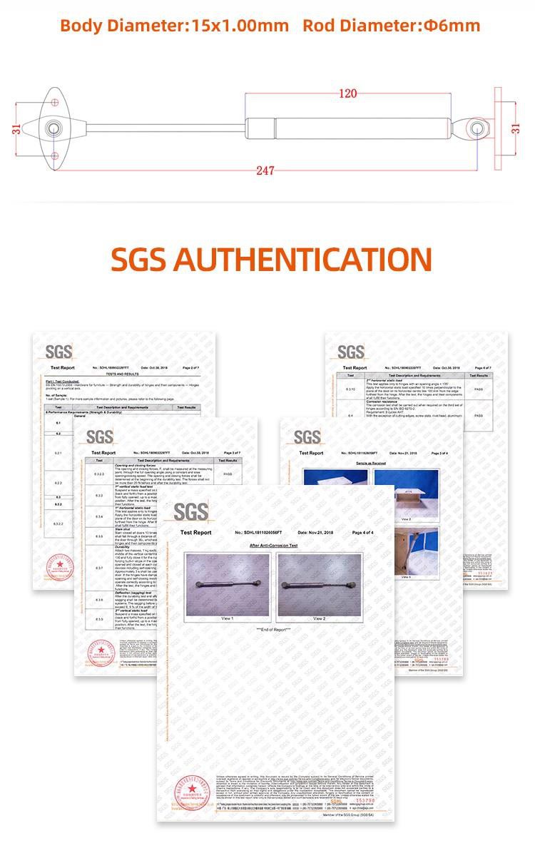 د پخلنځي کابینې لپاره د ګاز ملاتړ - اوسپنه <00000000> د فرنیچر هارډری جوړونکو څخه د کابینې د کابینې مالي ملاتړ لړۍ 16