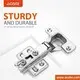 Furniture Hardware Manufacturers of 35mm Adjustable Slide-on Soft Close Inset Concealed Hinges 1