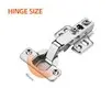 Mini charnière en acier inoxydable de haute qualité pour boîte en bois, 1 pouce/2 pouces/3 pouces, Angle hydraulique 30 ° 1