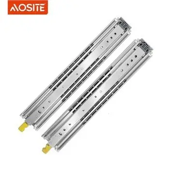Corredor lliscant del calaix sota el muntatge amb tancament suau Extensió completa amb clips frontals 1