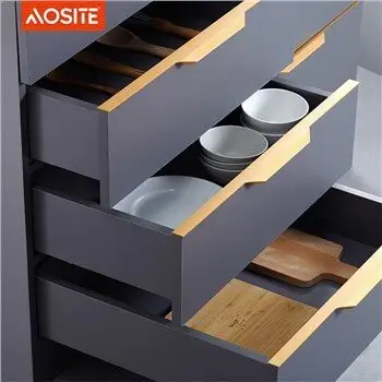 Undermount Drawer Slide: Half Extension Soft Close Runner with Plastic Lock (DS202) 1