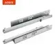 Half Extension Hidden Damping Cabinet Drawer Slide - High-Quality Furniture Hardware Manufacturers 1