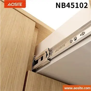 NB45102 3 つ折りソフト クロージング防錆ボール ベアリング スライド 1