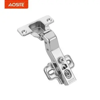 Brass Furniture Cabinet Hinge - Mini Bend Type, 30° Hydraulic Angle 1