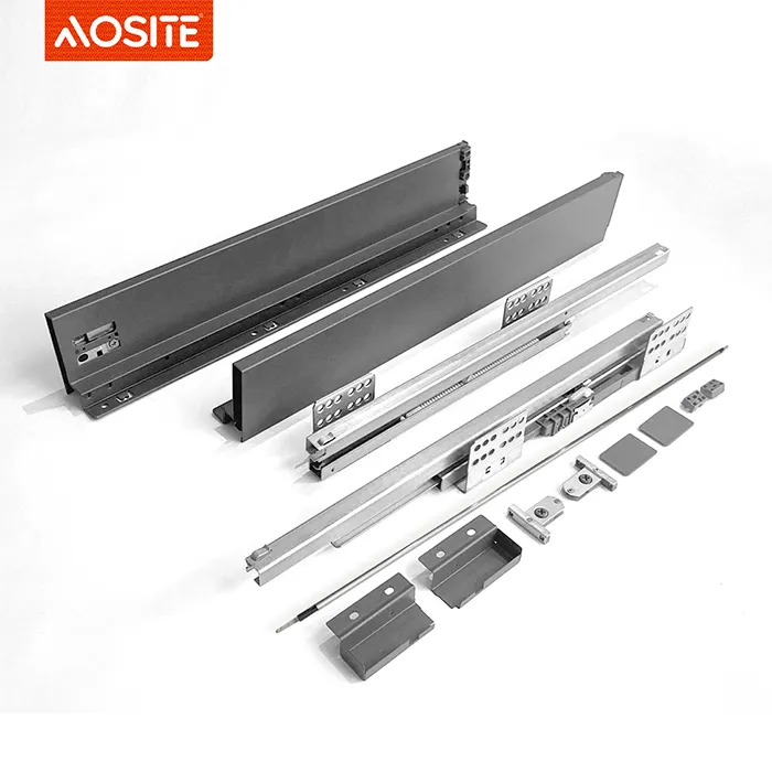 AOSITE வழங்கும் ஸ்லிம் டபுள் வால் டிராயர் சிஸ்டம் 6
