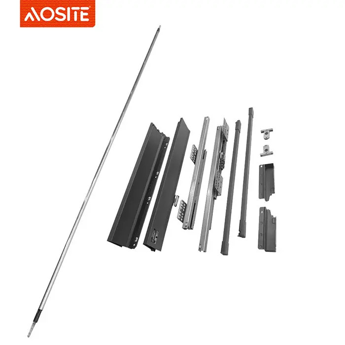 AOSITE Gabinete de almacenamiento con múltiples cajones de metal Gabinete de almacenamiento con múltiples cajones de metal 4