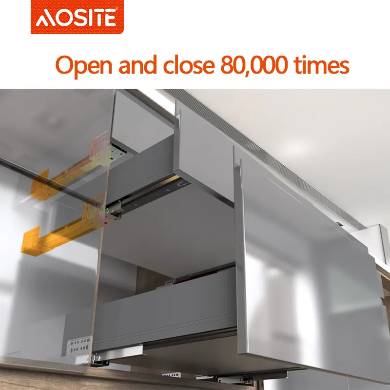 AOSITE வழங்கும் தனிப்பயன் அண்டர்மவுண்ட் டிராயர் ஸ்லைடுகள் 4
