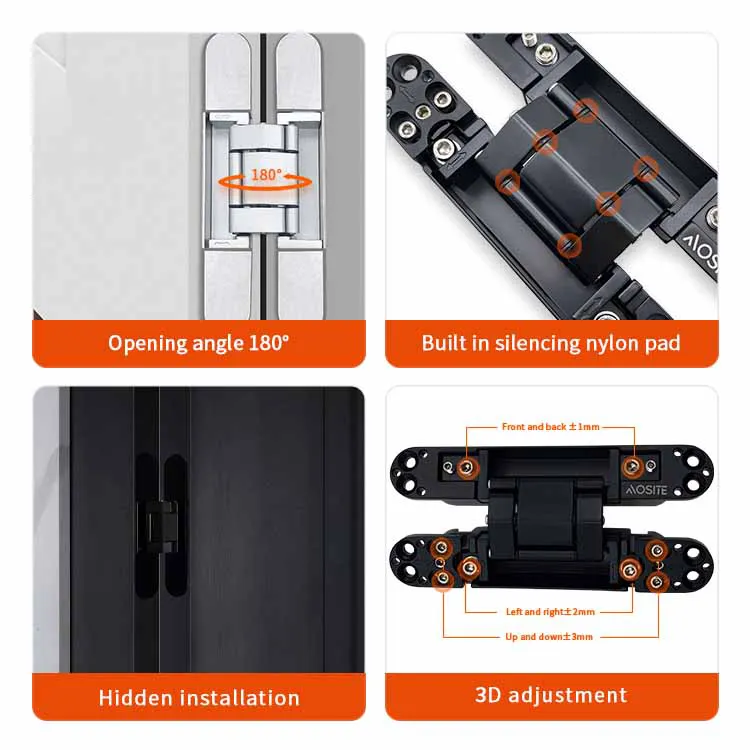 Hydraulic Concealed Soft Closing Cabinet Door Hinge by China Manufacturer 6
