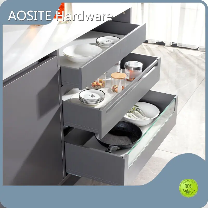 သတ္တုသေတ္တာအံဆွဲစနစ် Slim Drawer Box Screw FixingSupply 1