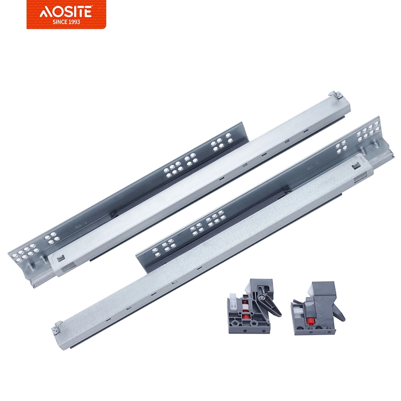 AOSITE UP16/17 Full Extension Synchronized Undermount Drawer Slides  (With Handle) 1