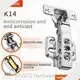 Stainless Hinges Other Product Wholesale - AOSITE 1