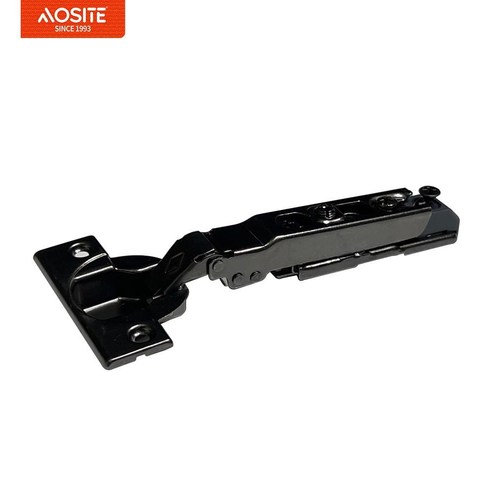 AOSITE AH10029 Slide On Concealed 3D Plate Hydraulic Cabinet Hinge 1