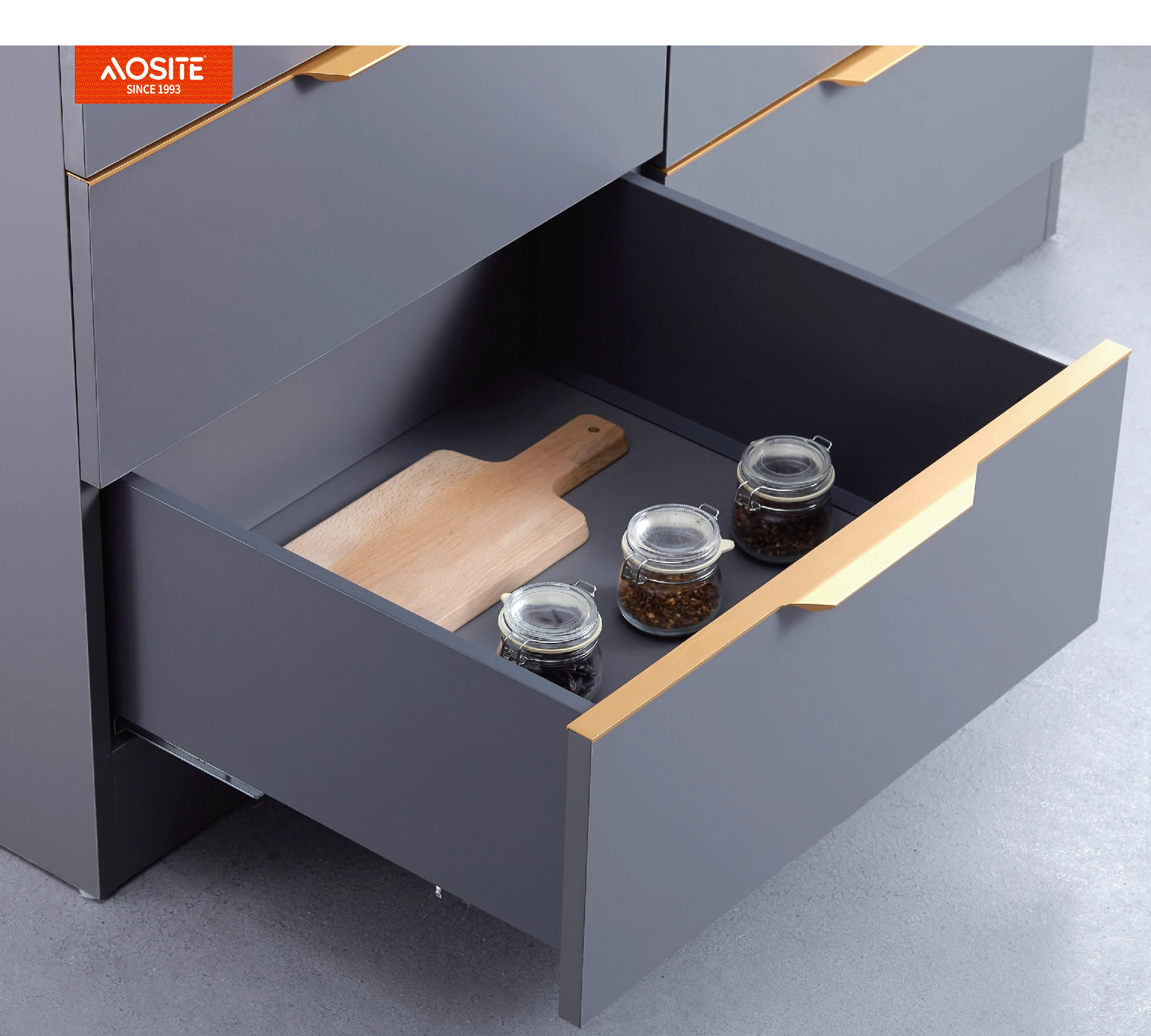 AOSITE Slim Drawer Box(Push Open &Soft-Closing) 1